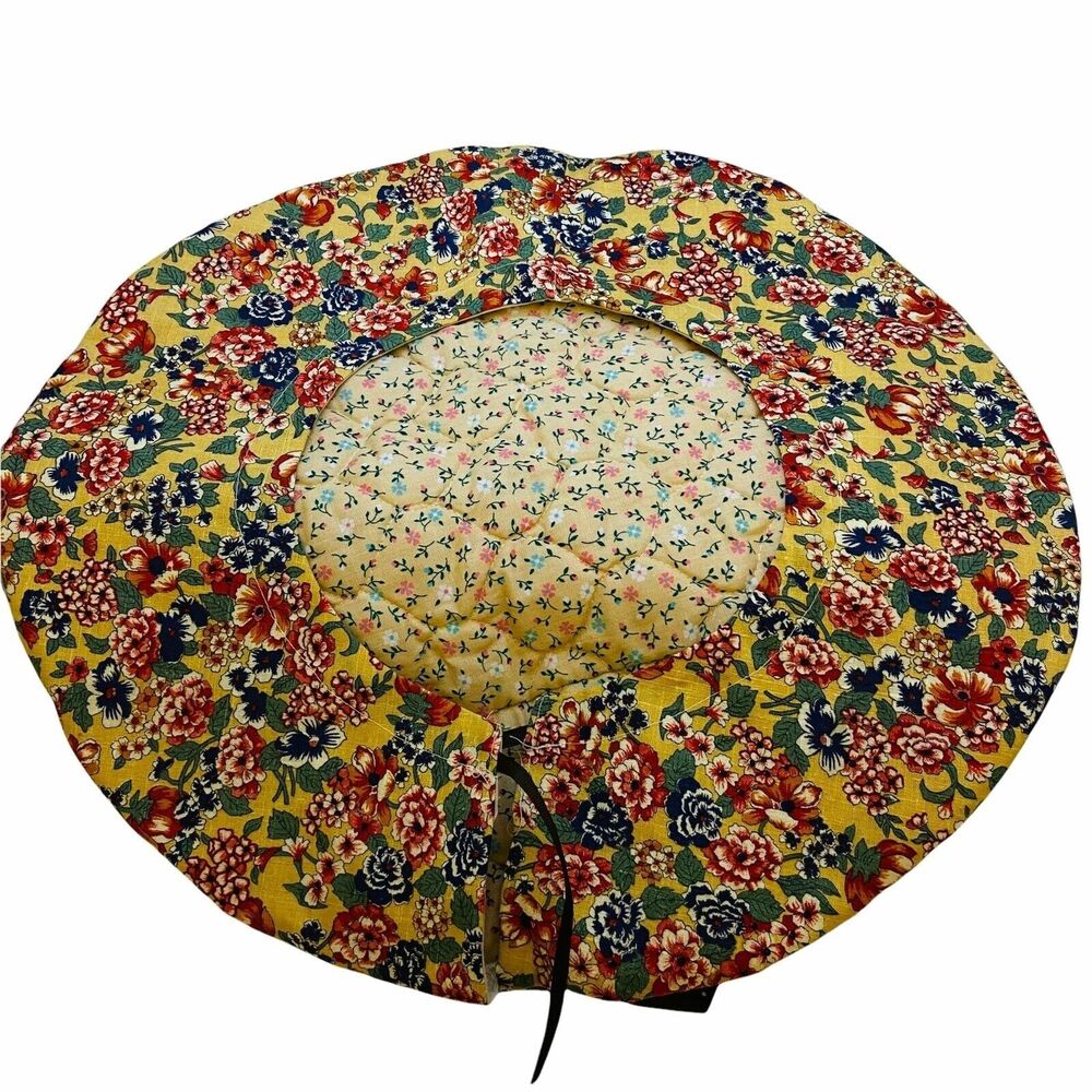 #4258 Caserole carrier round 17" diameter quilted